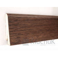 Плінтус Євро Дуб Какао 60х18х2400мм KLE60-10
