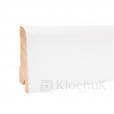 Плінтус Євро Дуб Білий 60х18х2400мм KLE60-12