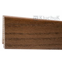 Плінтус Євро Дуб Браун 60х18х2400мм KLE60-13