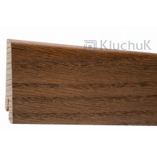 Плінтус Євро Дуб Браун 60х18х2400мм KLE60-13