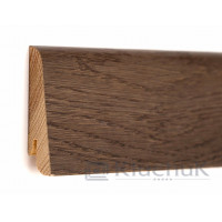 Плінтус Євро Дуб Базальт 60х18х2400мм KLE60-15