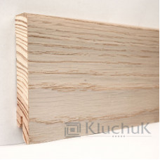 Плінтус Модерн Дуб вибілений 80х18х2400мм KLM80-02