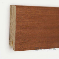 Плінтус Модерн Сапеле 80х18х2400мм KLM80-07