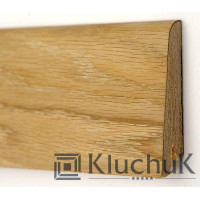 Плінтус Rustique Дуб шліфований (під фарбування) 60х19х2200мм KLR60-01