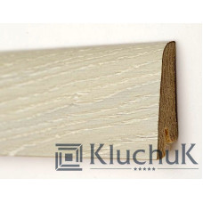 Плінтус Rustique Дуб Льодовий (Крижаний) 60х19х2200мм KLR60-04