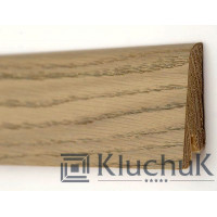 Плінтус Rustique Дуб Срібний 60х19х2200мм KLR60-05