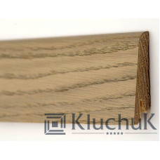 Плінтус Rustique Дуб Срібний 60х19х2200мм KLR60-05
