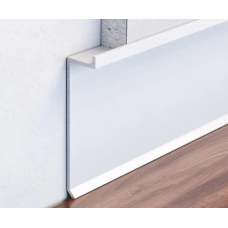 Плінтус алюмінієвий прихованого монтажу 60 мм (P-1-60А)