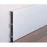 Плінтус - вставка універсальний алюмінієвий накладний з підсвічуванням LED 80 (P-5-80А)