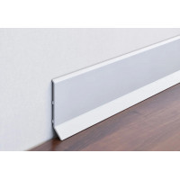 Плінтус алюмінієвий накладний 40 мм (Р-3-40А)