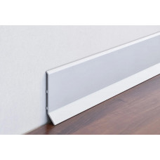 Плінтус алюмінієвий накладний 40 мм (Р-3-40А)