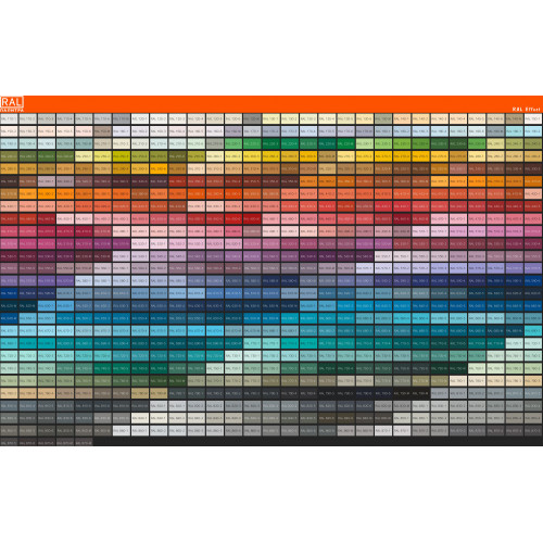 Плінтус прихованого монтажу з LED підсвічуванням, алюмінієвий RAL